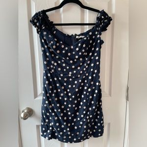 Abercrombie & Fitch Off-The-Shoulder Corset Mini Dress size medium